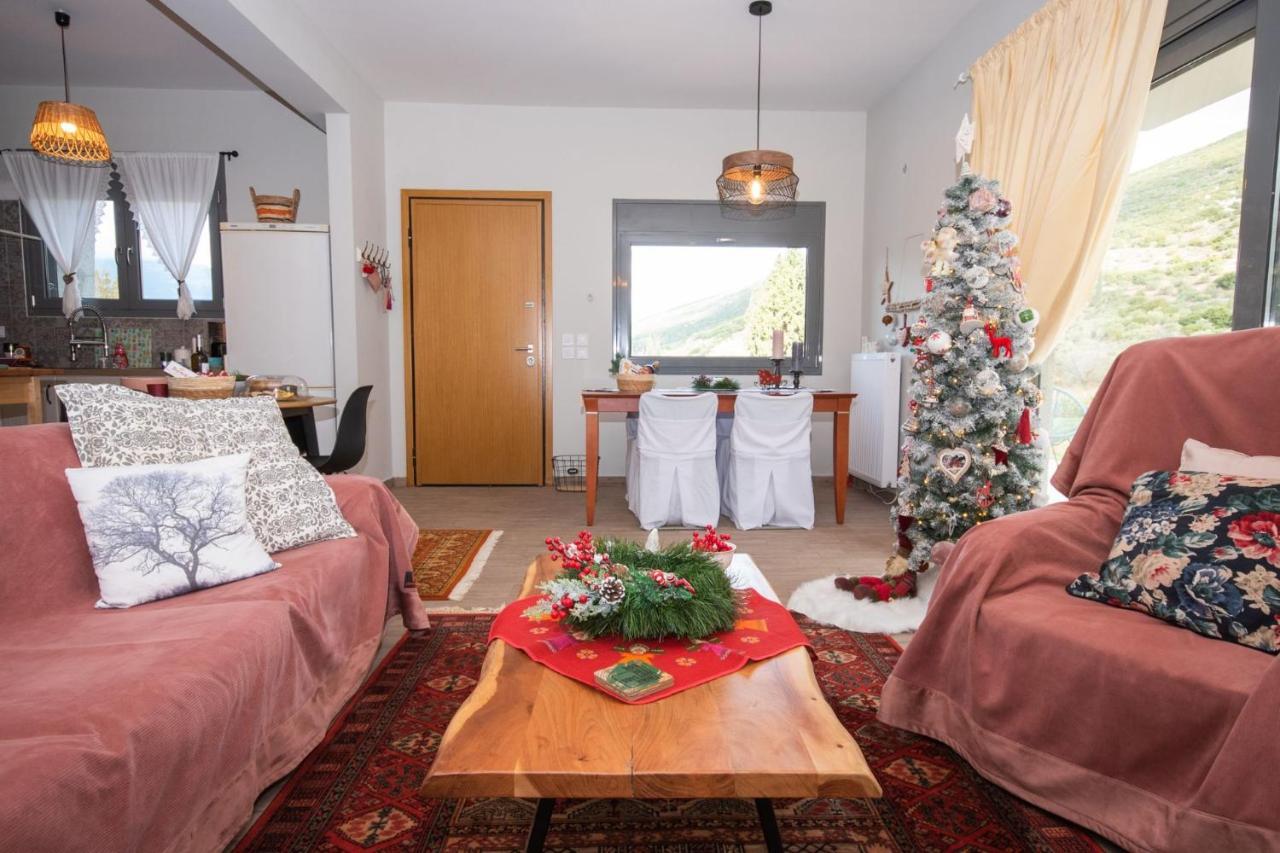 Stellas Guesthouse Near Arachova Stírion Dış mekan fotoğraf
