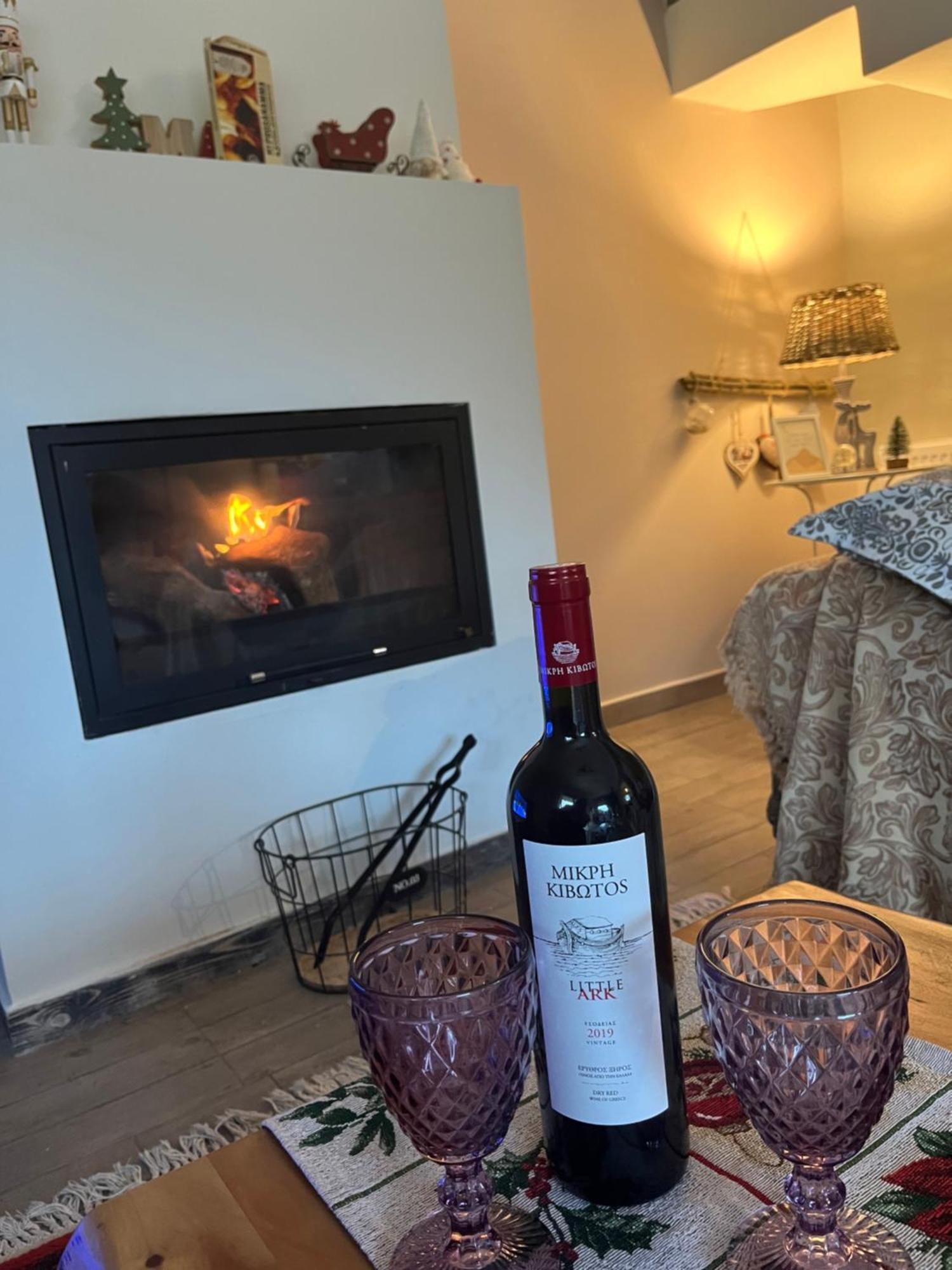 Stellas Guesthouse Near Arachova Stírion Dış mekan fotoğraf